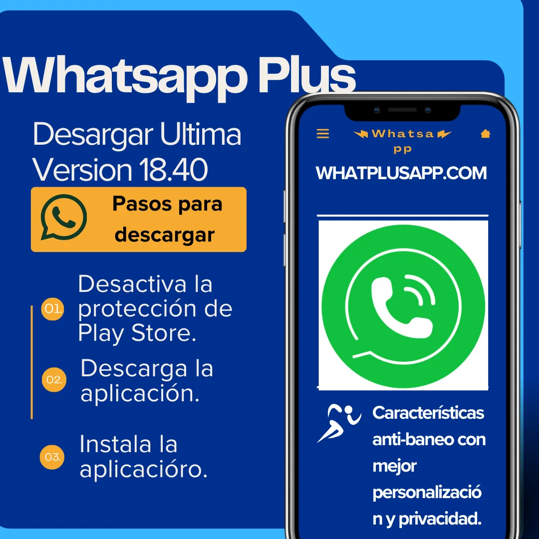 Descargar Whatsapp plus Ultima Version v18.40