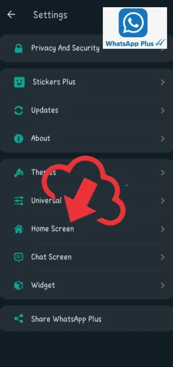 Pantalla de inicio 2