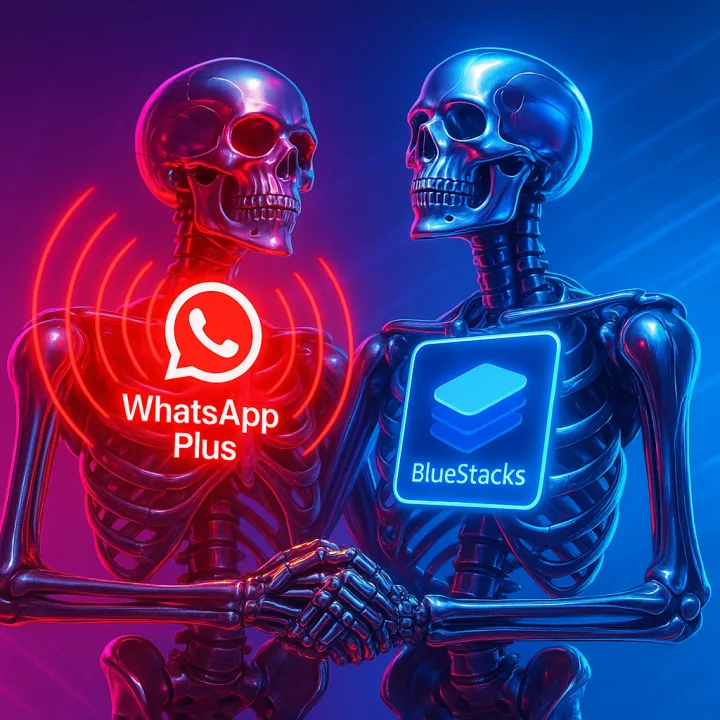 instalar whatsapp plus en pc con bluestack